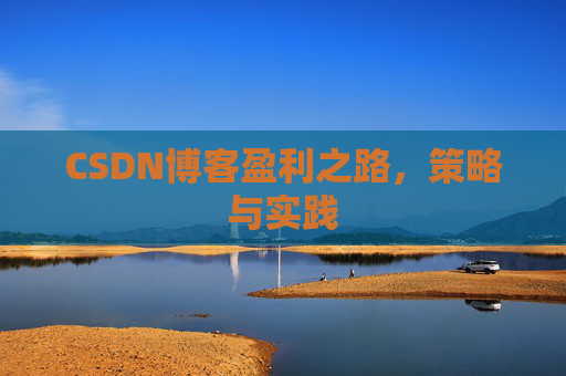 CSDN博客盈利之路,策略与实践