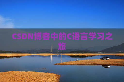 CSDN博客中的C语言学习之旅